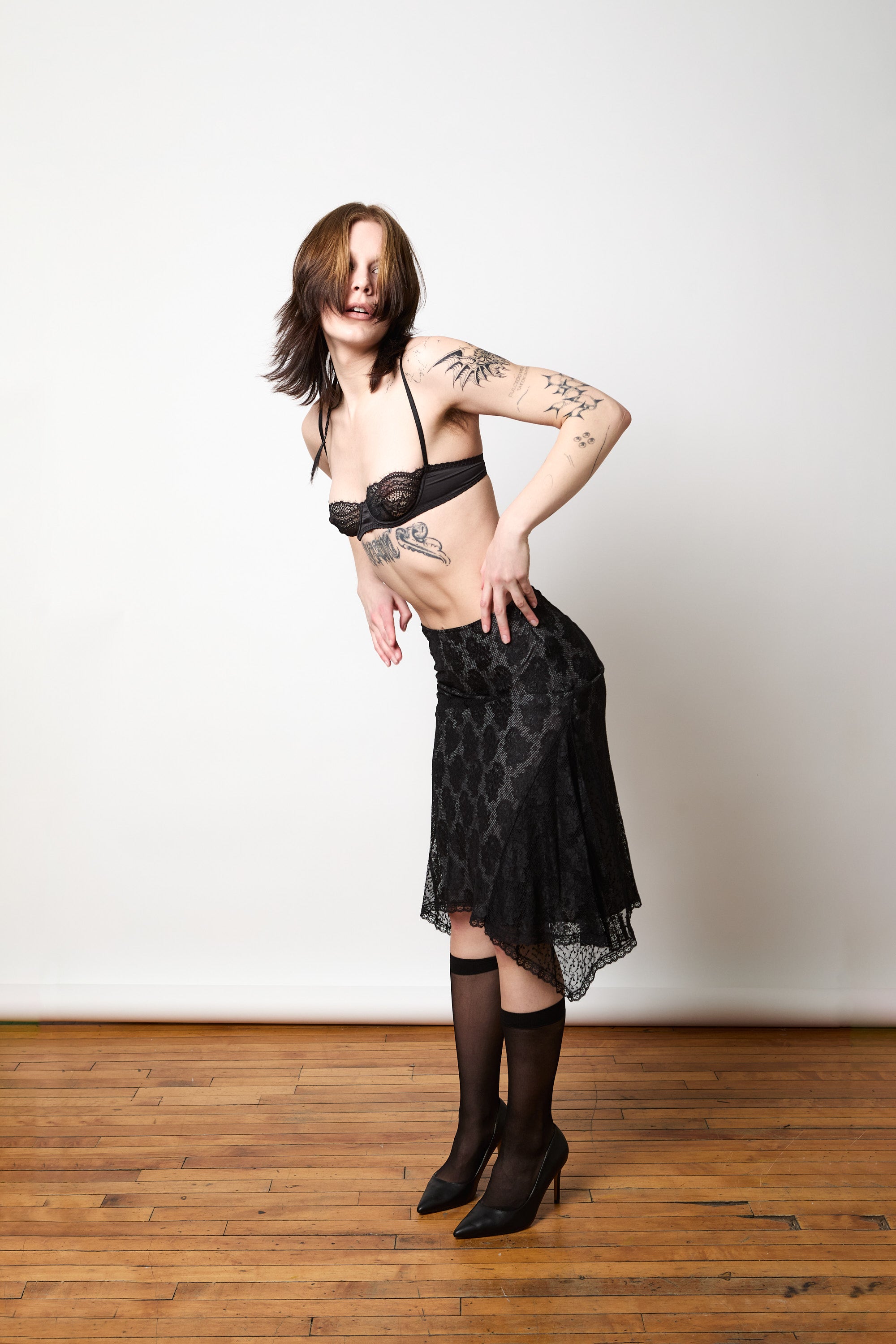 Asymmetrical Makoto Skirt