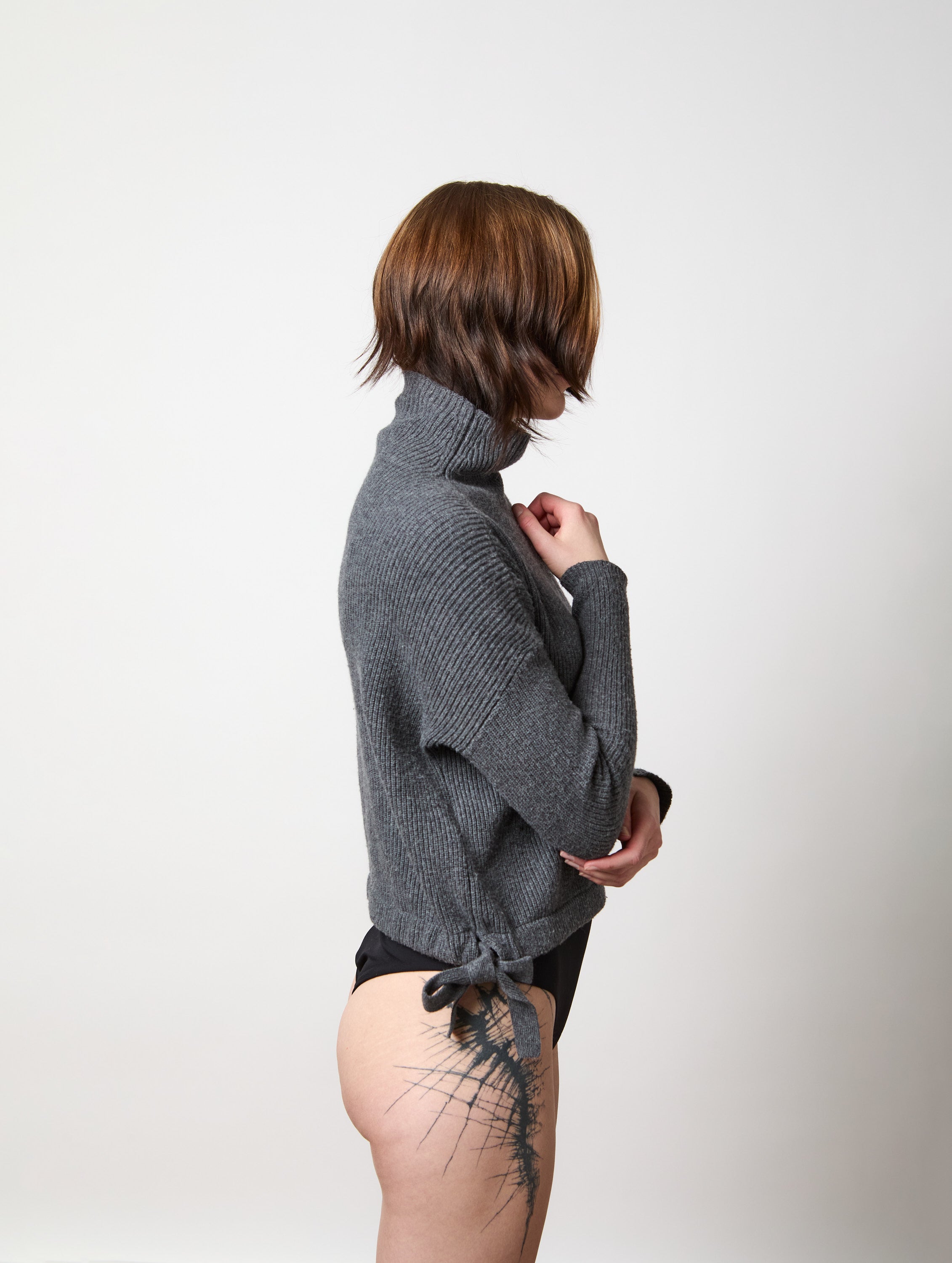 Catherine Side Tie Sweater