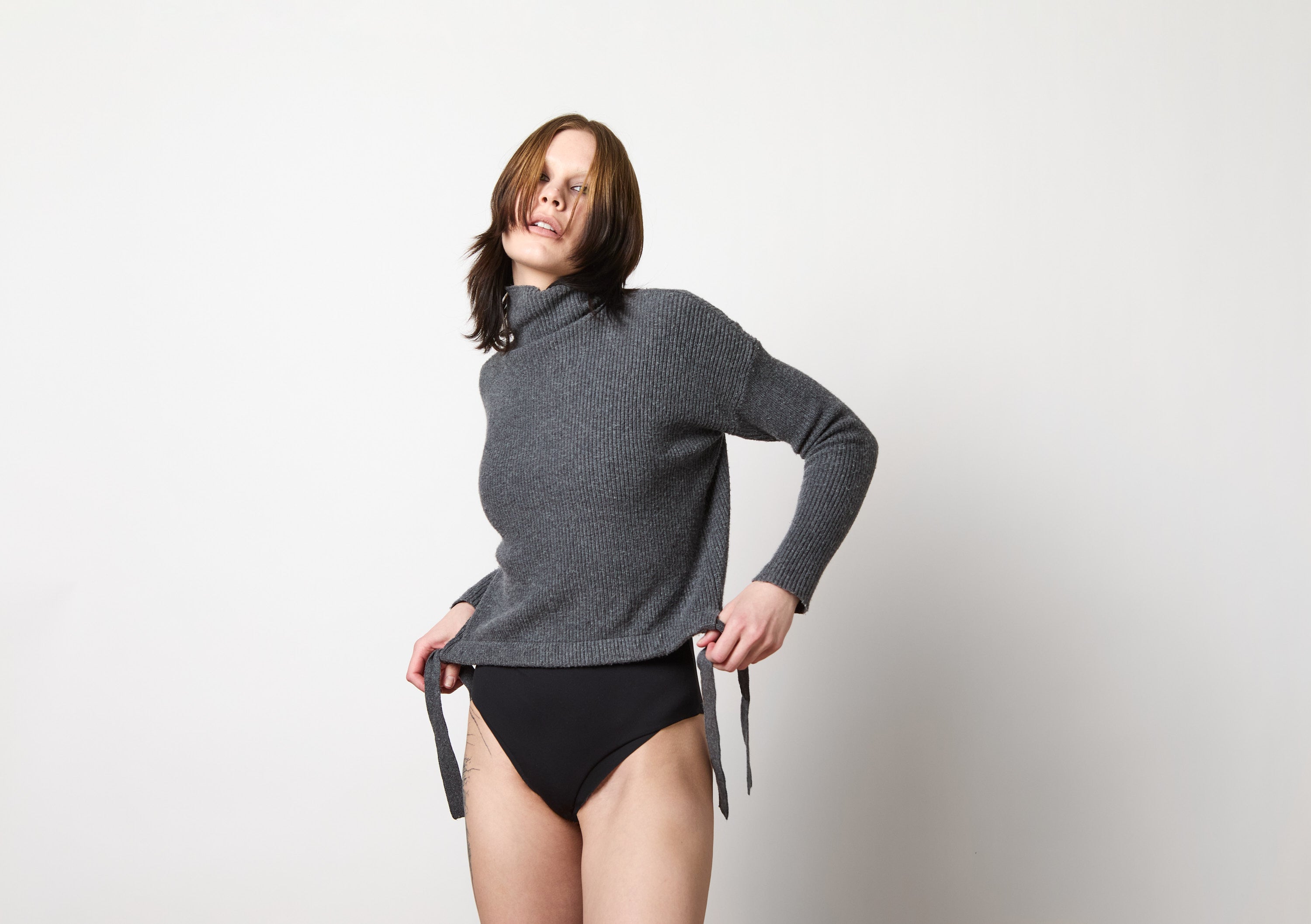Catherine Side Tie Sweater