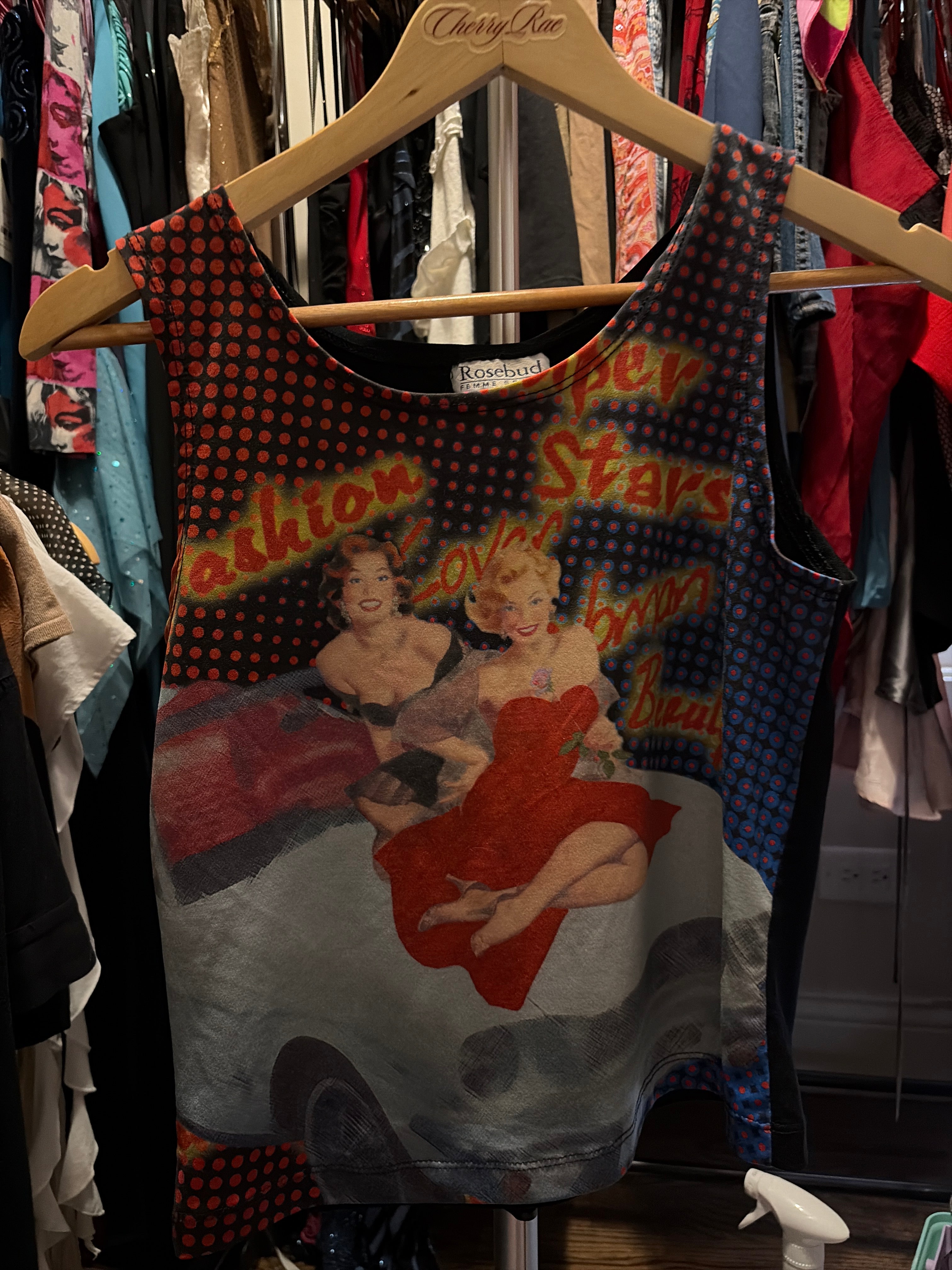 Tops - Sleeveless - Rosebud