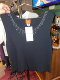 Cami - Black Sequin (Beach of Palm)