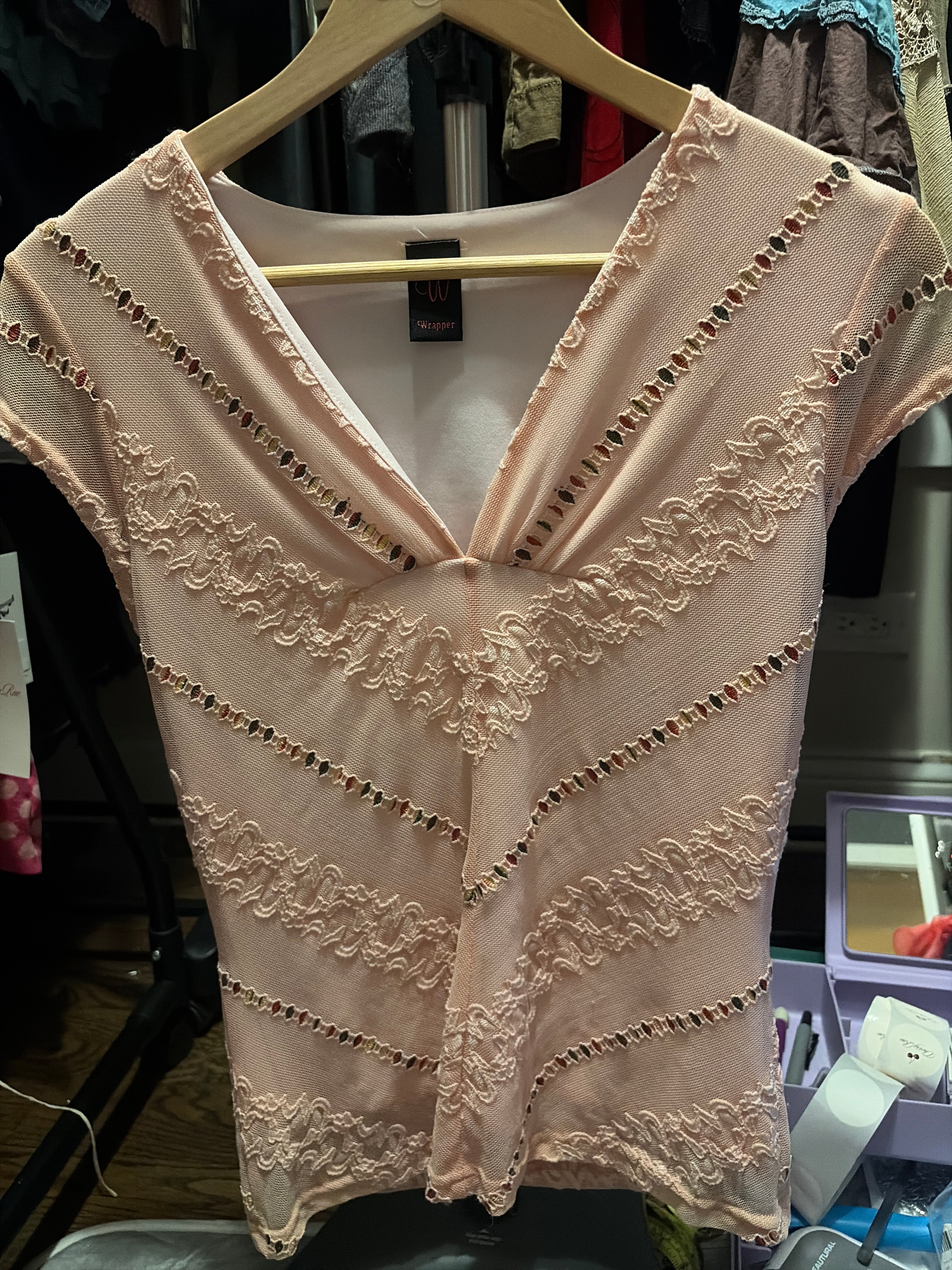 Tops - Sleeveless - Wrapper