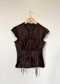 Calliope Lace Up Top
