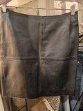 Skirt - Leather (Isaac Mizrahi)