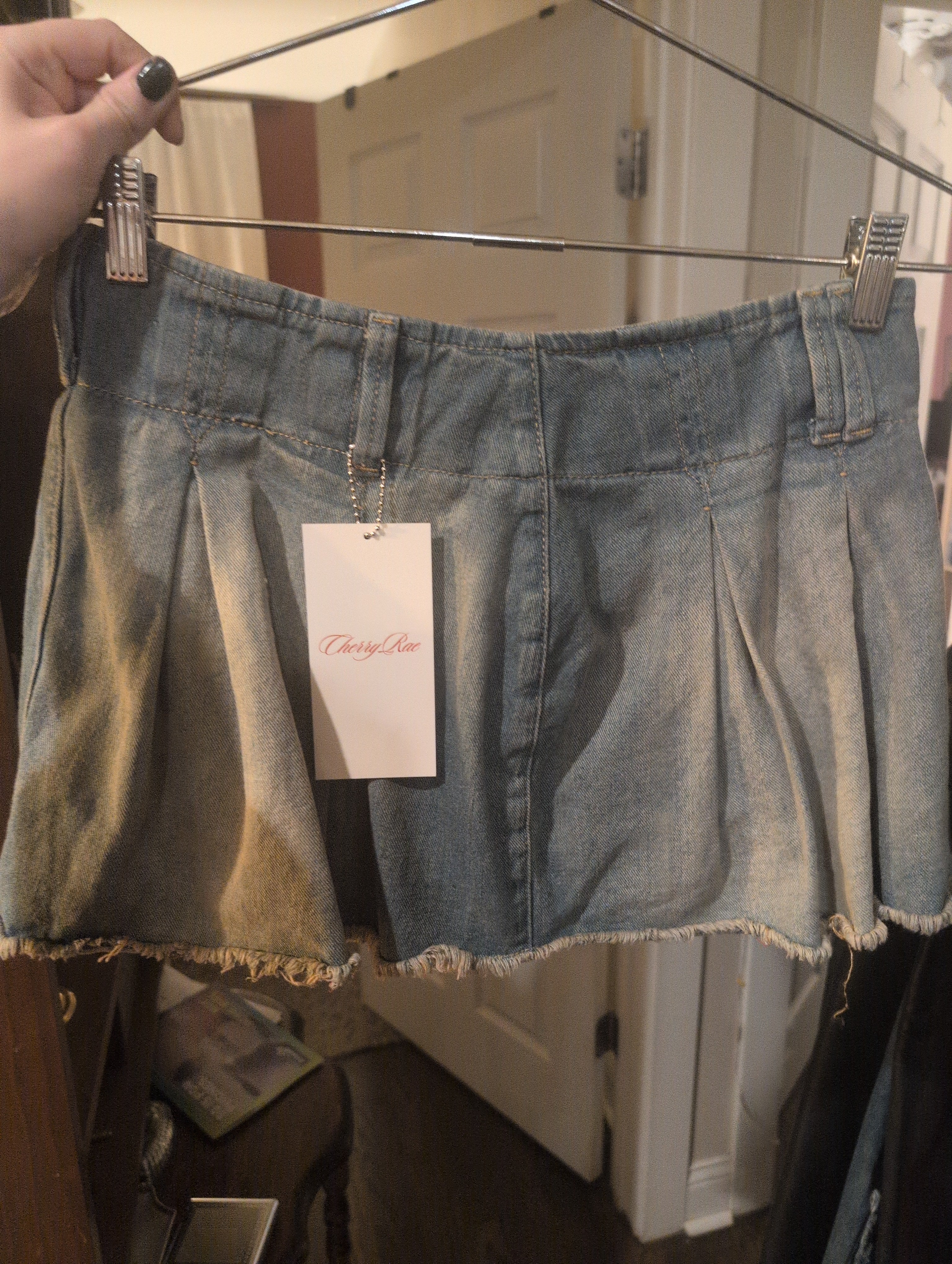 Skirt - Denim (Bershka)