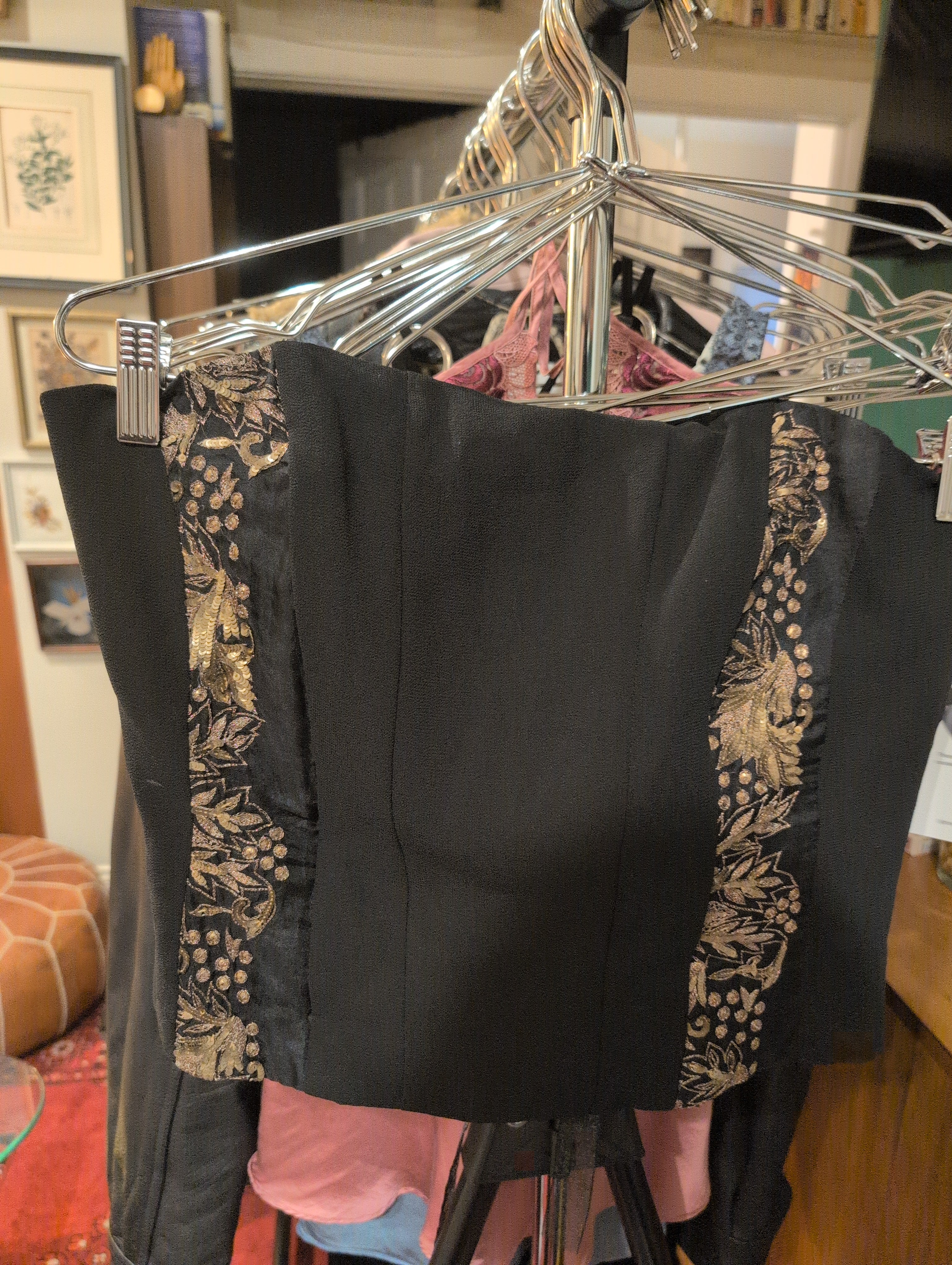 Strapless Corset Top - (Roberto Villena)