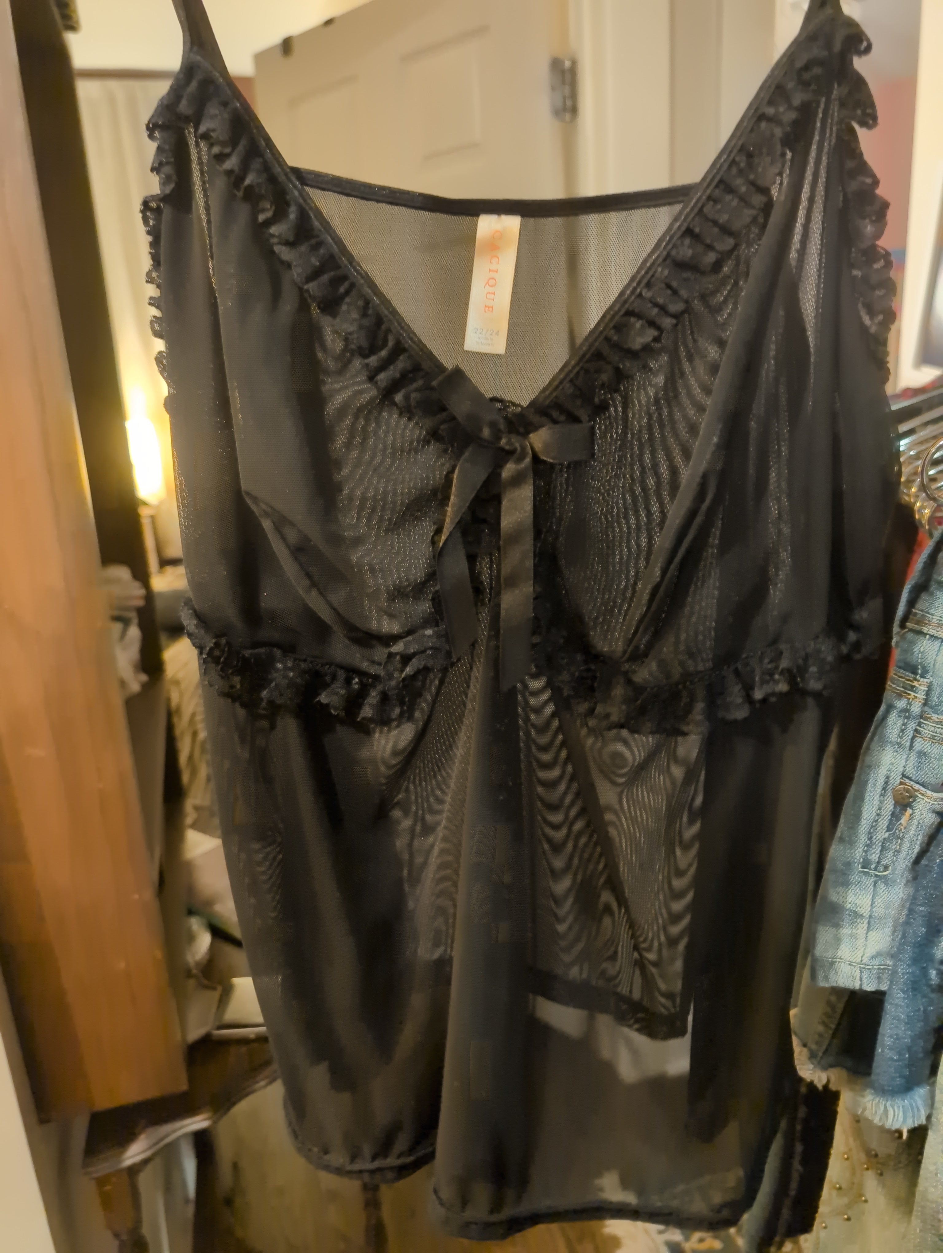 Top - babydoll (cacique)