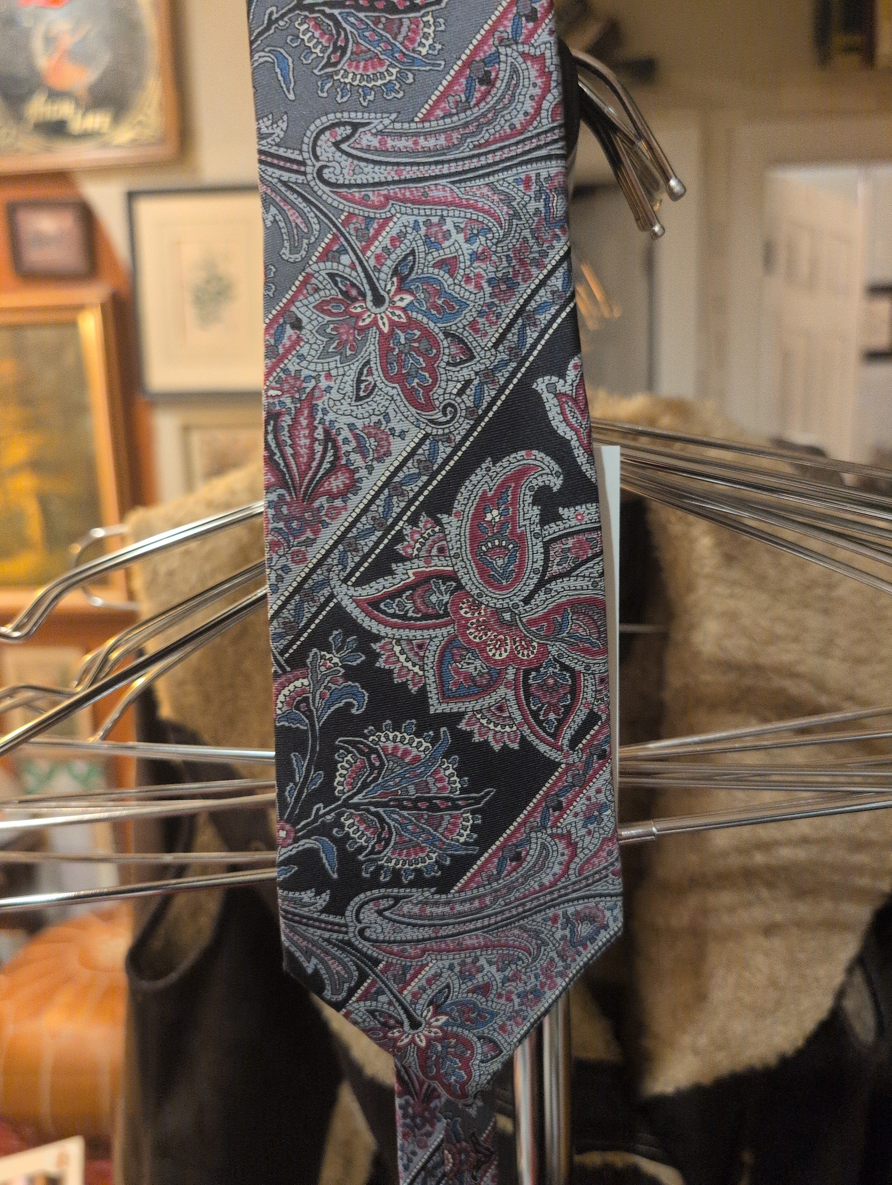 Silk Tie - (Christian Dior)